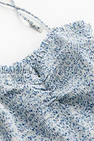 Smocked-bodice Dress