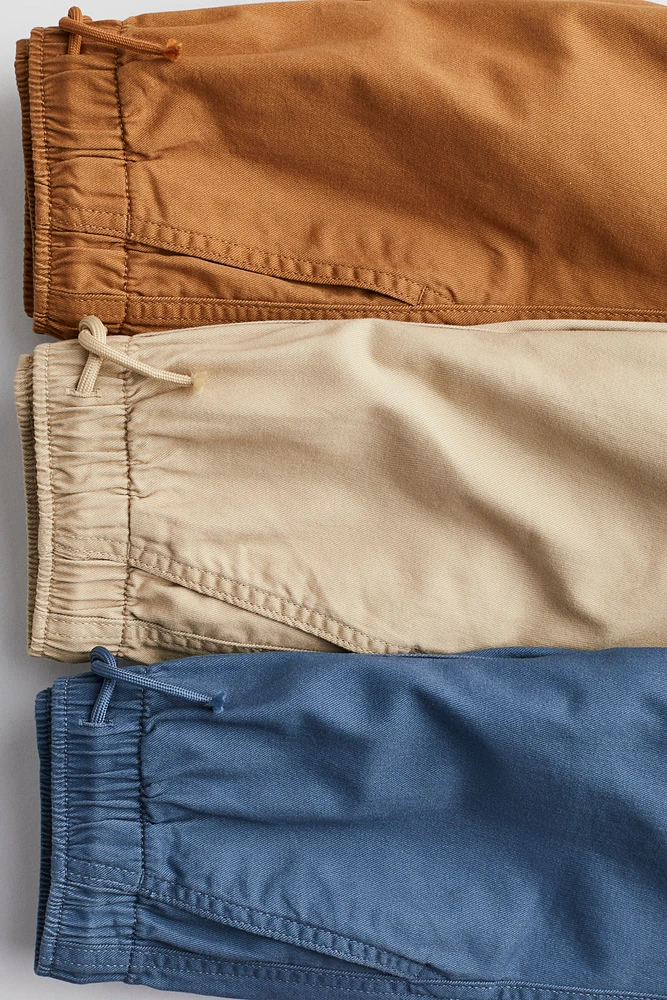 3-pack Cotton Joggers