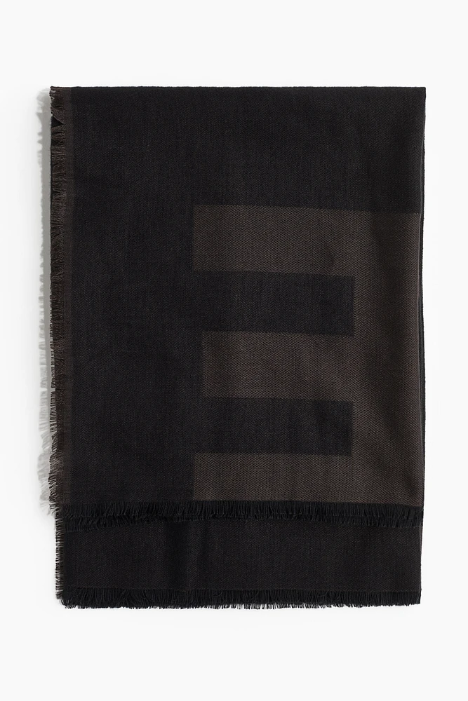 Jacquard-Weave Scarf