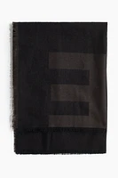 Jacquard-Weave Scarf