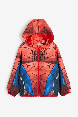 Printed Windbreaker