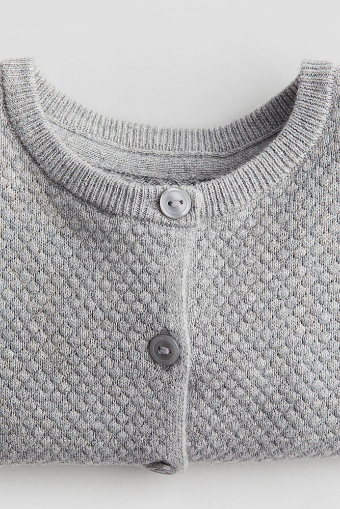 Chandail en maille de coton fantaisie