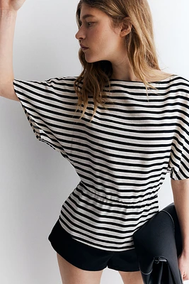 Tapered-waist Blouse