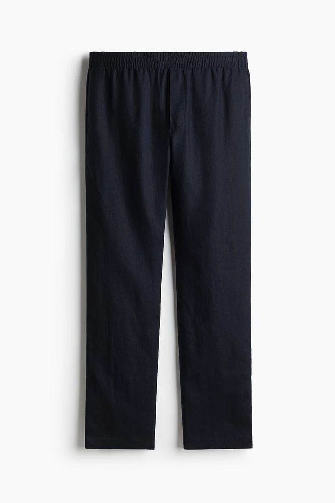 Pantalon classique en lin