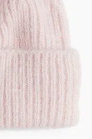 Rib-Knit Beanie