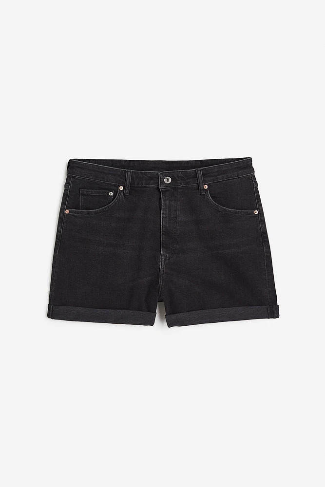 H&M+ Mom Ultra High Denim Shorts