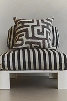 Patterned Canvas Cushion Cover