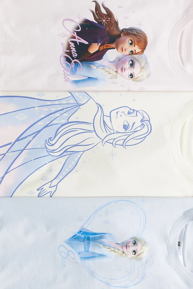 3-pack Printed Jersey Tops