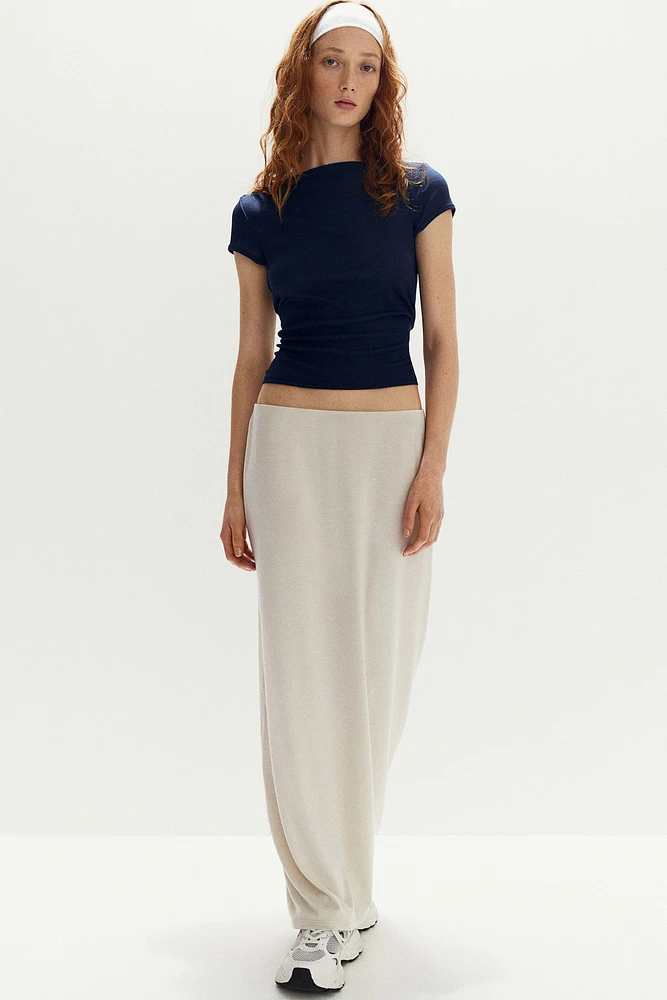 Jersey Pencil Skirt