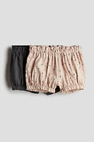 Lot de 2 culottes bouffantes en coton