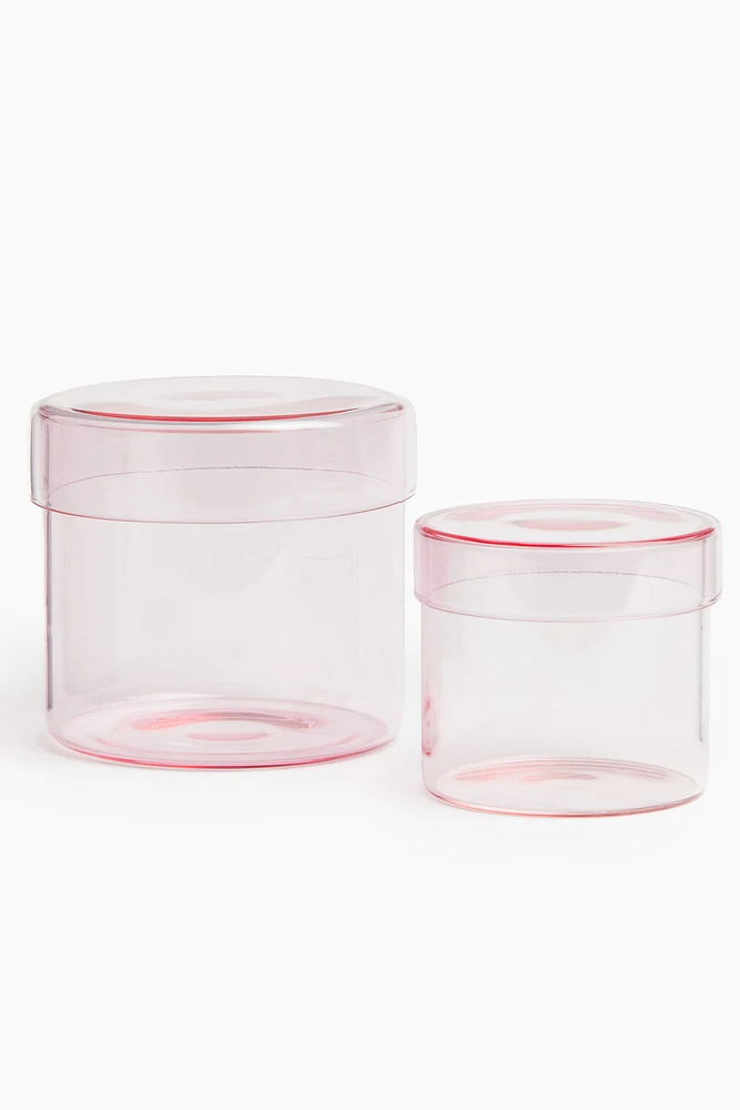 Glass Jar with Lid