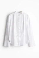 Poplin Tuxedo Shirt