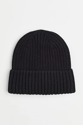 Rib-knit Hat