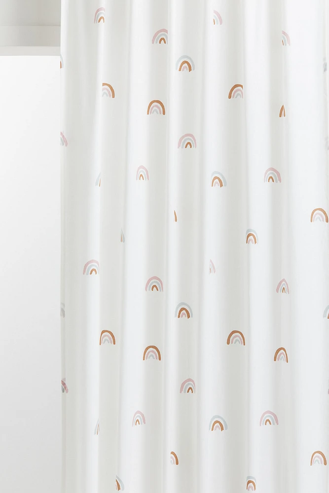2-pack Patterned Cotton Curtains
