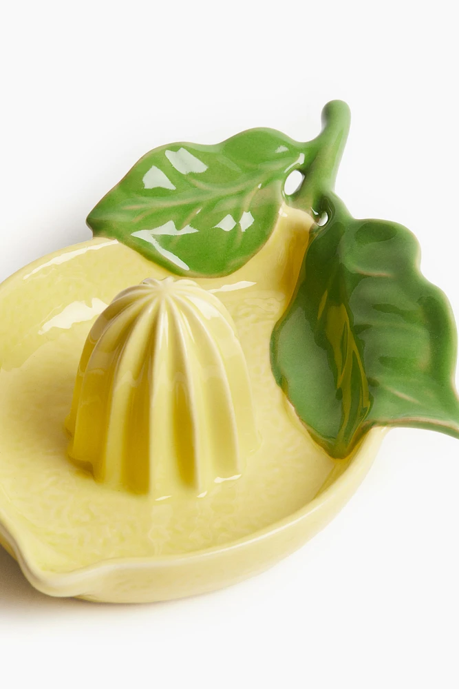 Stoneware Lemon Squeezer