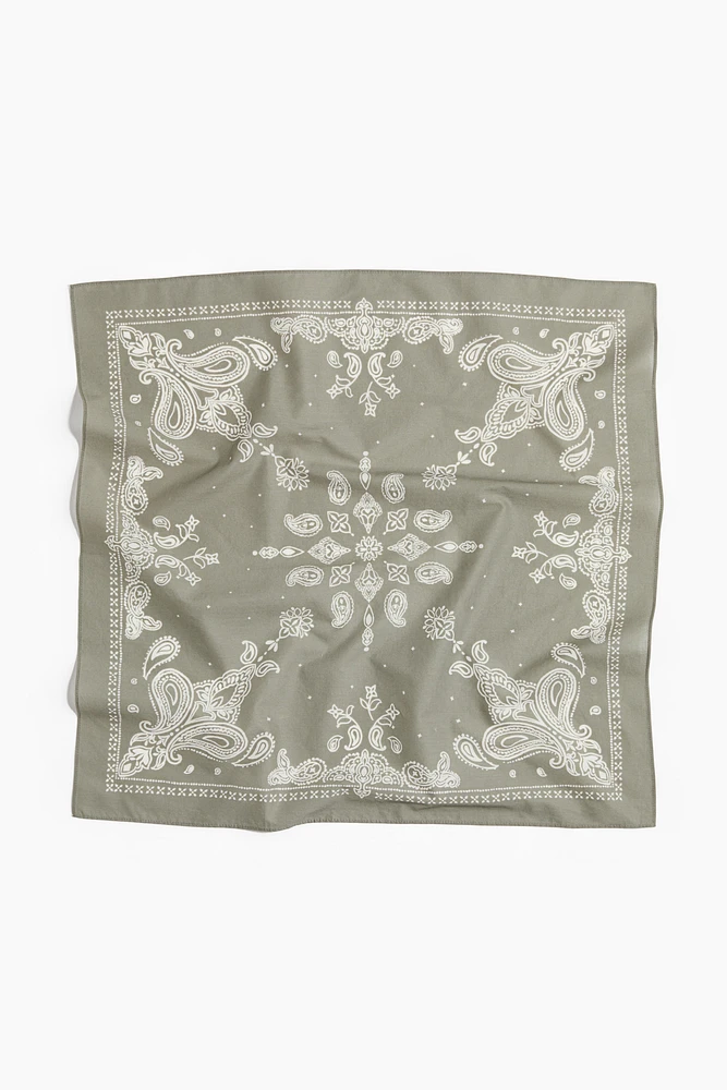Foulard cravate à motif