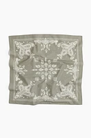 Foulard cravate à motif