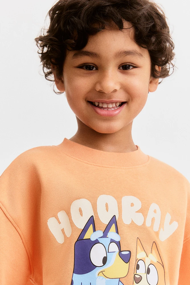 2-piece Printed Sweatshirt Set