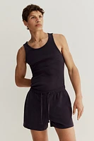 Débardeur et short de pyjama en coton