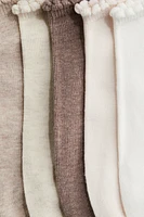 Lot de 5 paires chaussettes invisibles