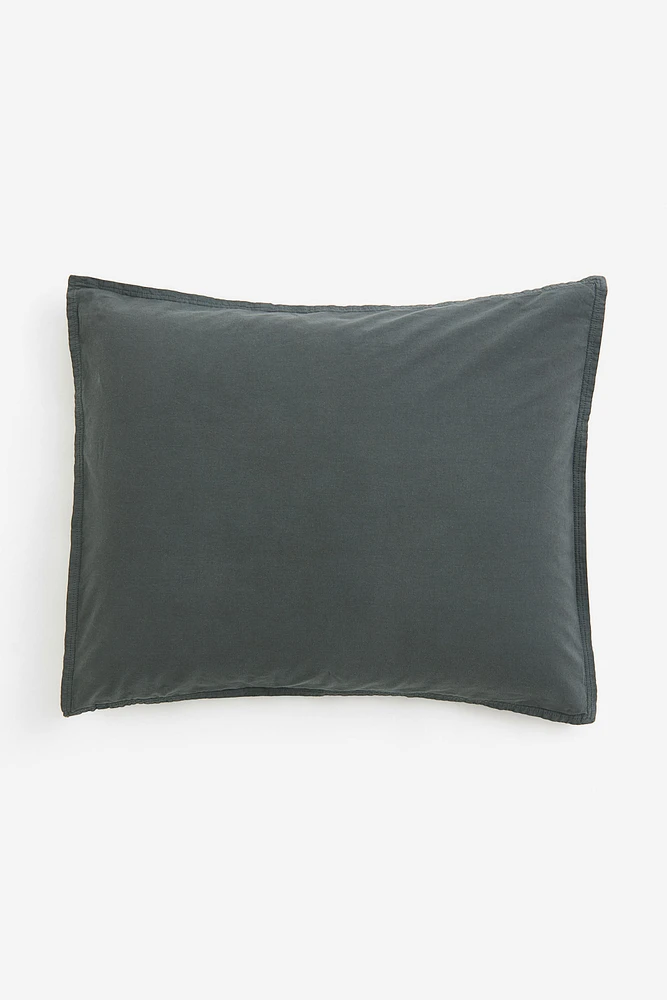 Washed Cotton Pillowcase