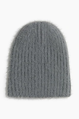 Fluffy-Knit Beanie