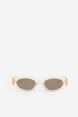 Lunettes de soleil ovales