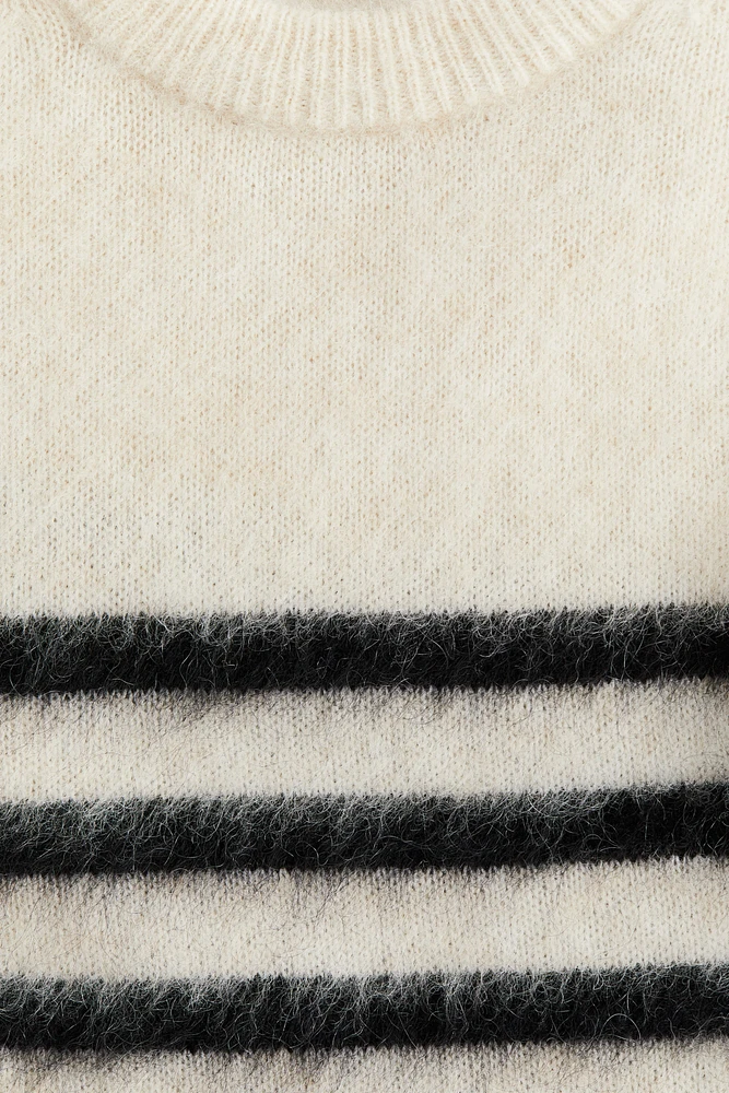 Chandail Grande Taille en mohair mélangé