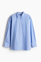 Loose-fit cotton shirt