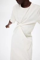 Robe MAMA avec détail noué