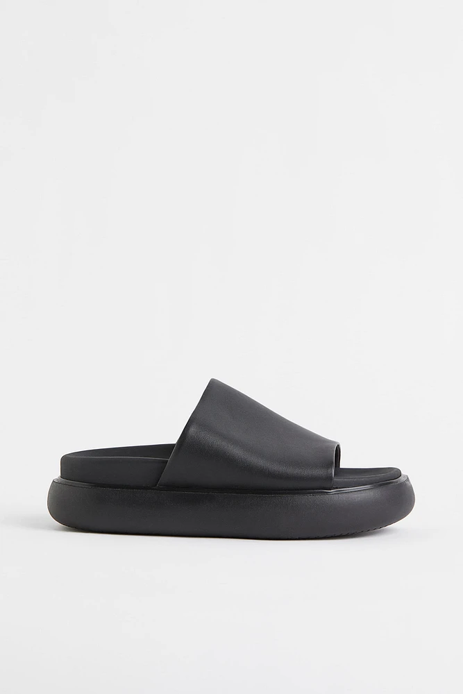 Leather Slides