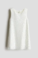 Sequined A-line dress