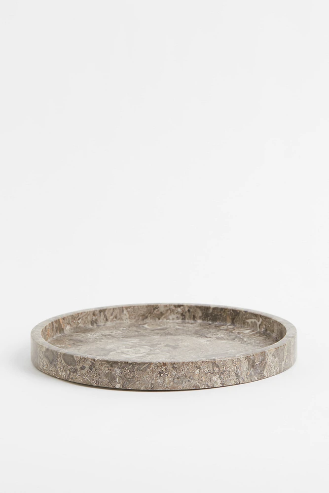 Round Marble Tray