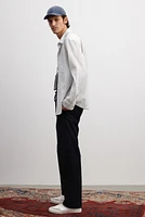 Relaxed-Fit Seersucker Pants