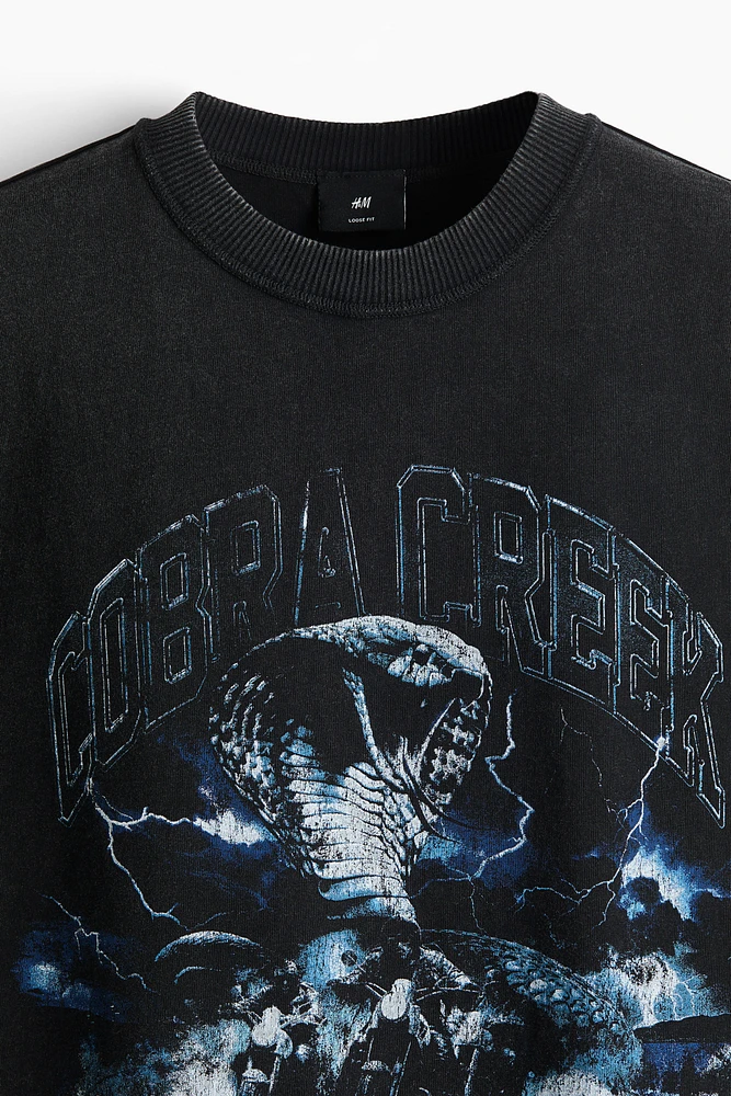 T-shirt imprimé ample