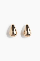 Boucles d'oreilles épaisses et bombées
