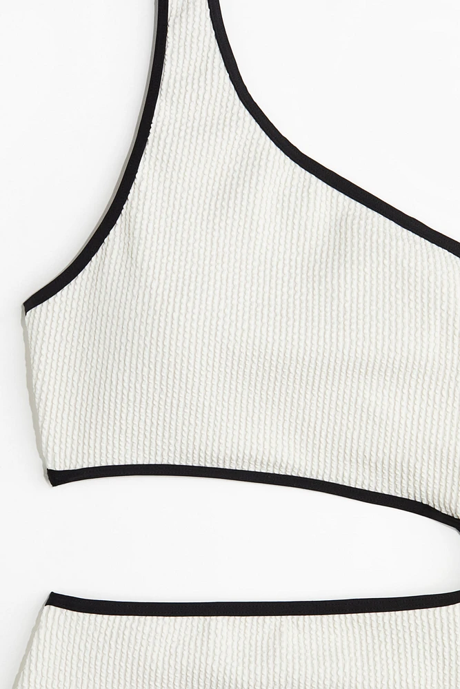 Maillot de bain asymétrique avec ouverture
