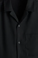 Regular Fit Lyocell Resort Shirt