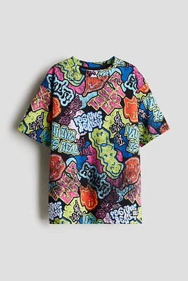 Printed Cotton T-Shirt