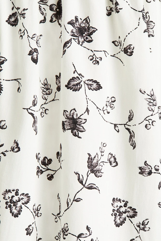 Robe avec ceinture à nouer