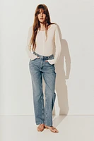Straight Ultra High Jeans