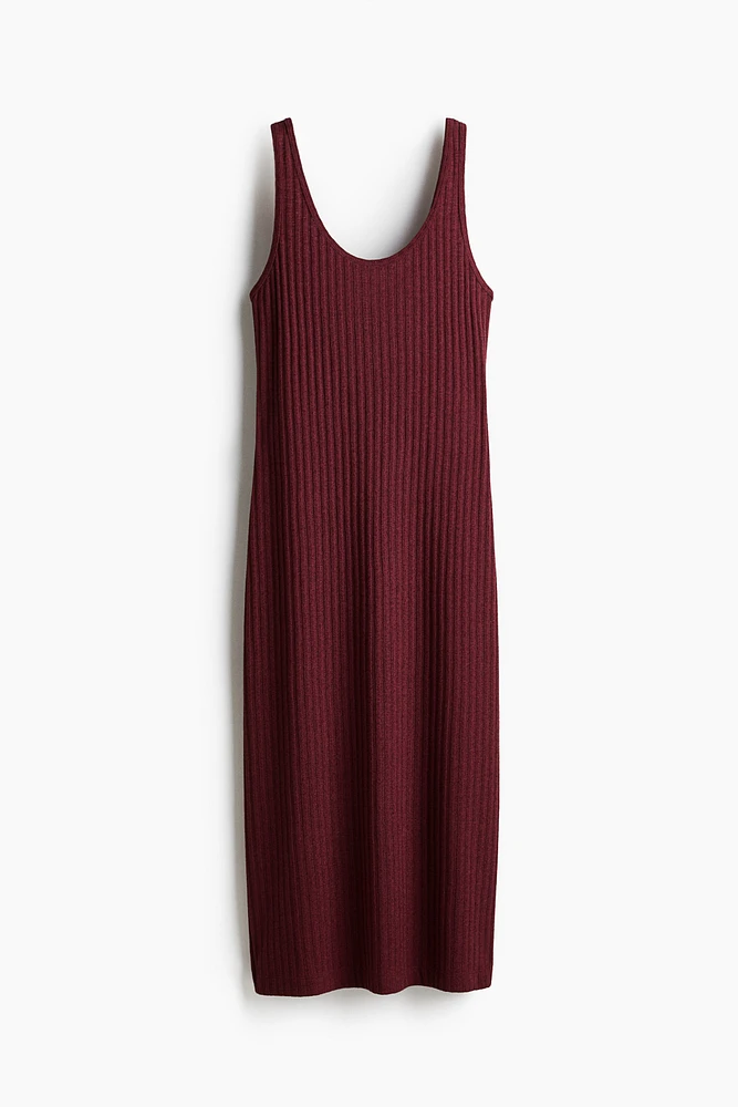 Rib-Knit Dress