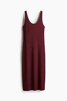 Rib-Knit Dress