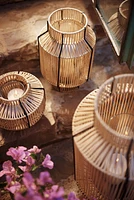 Rattan Candle Lantern