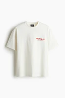 T-shirt imprimé Coupe Flottante