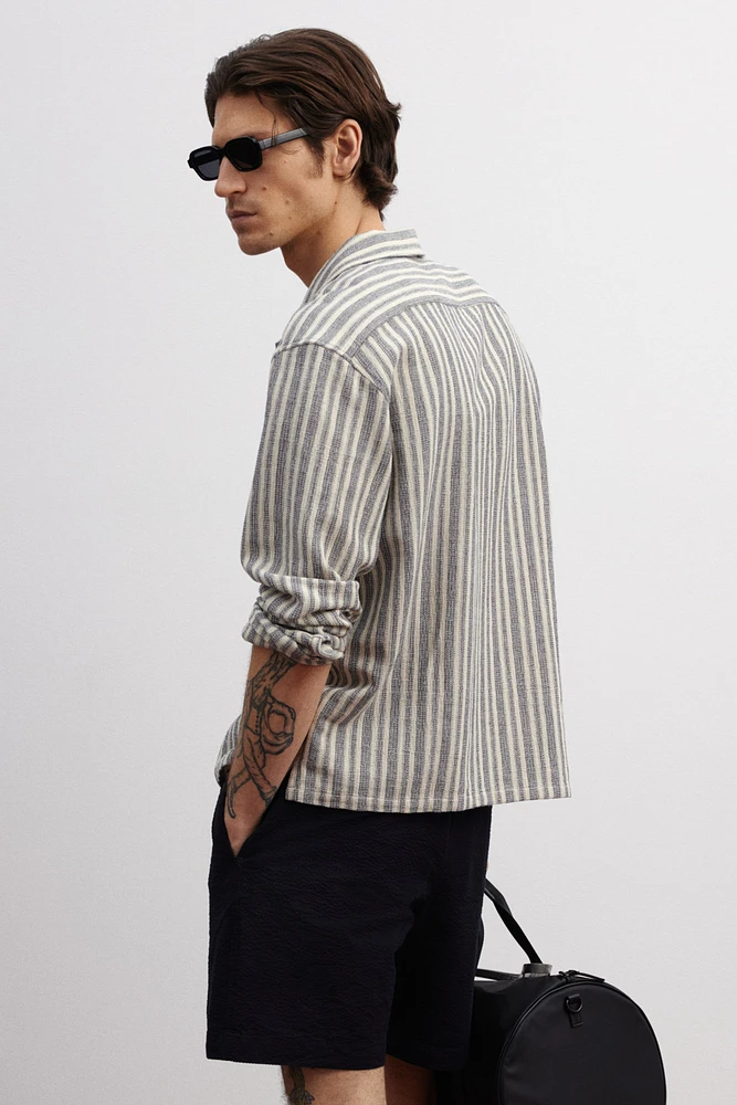 Regular-Fit Textured Shirt