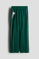 Wide-Leg Track Pants