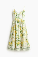 Robe à bretelles fines