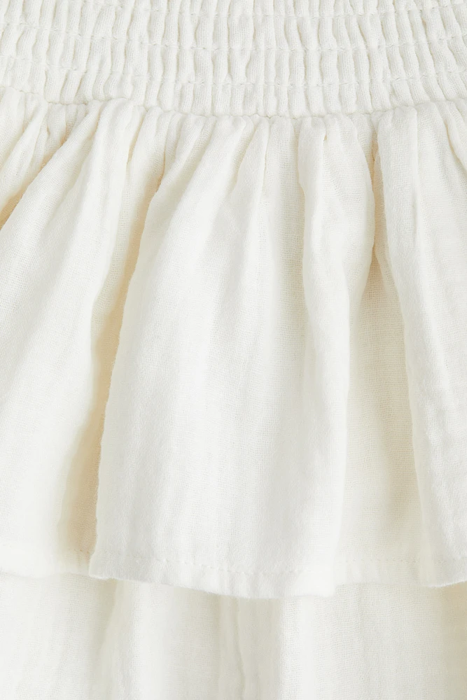 Tiered Muslin Skirt
