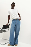 Wide High Jeans